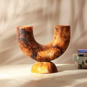 Vase à fleurs en marbre le plus vendu pour la décoration intérieure moderne et classique, alliant simplicité et élégance artisanale en pierre - Product Image 5