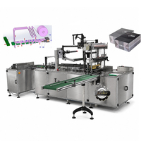 Automatique boîte de parfum cellophane machine d'emballage