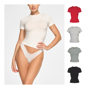 Camisetas Deportivas Personalizadas al por Mayor para Hombre, Camisetas de Manga Corta para Correr, Corte Regular, Tops de Yoga, Gimnasio, Tela de Lona Transpirable, OEM/ODM - Product Image 2