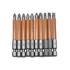 Easy Work 10-Piece <b>Screwdriver</b> Bit Set 12-Pack Size Convenient for Everyday Use - Product Image 3