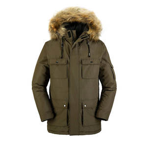 Meilleur Design Arrivée Nouveau Style de Veste Parka Respirante Doublée en Tissu pour Hommes Veste Parka Confortable avec Couleur Personnalisée - Product Image 1
