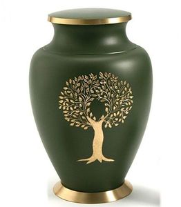 OEM Manufacture Aluminum Cremation <b>Urn</b> <b>For</b> Human <b>Ashes</b> Ideal <b>For</b> Providing Strong Protective Memorial Storage - Product Image 5