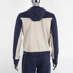 Survêtement pour hommes, Logo personnalisé, technologie polaire, fermeture éclair, uni, Jogging, survêtement réfléchissant avec Logo personnalisé - Product Image 4