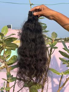 Extensions de cheveux humains Remy bruts vierges non transformés 100% du fournisseur d'origine indienne Cheveux de temple indiens naturels - Product Image 5