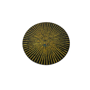 Napperon de table en nacre avec incrustation de coquillages, design moderne, plat rond décoratif en nacre, vente en gros de thanh cong - Product Image 5