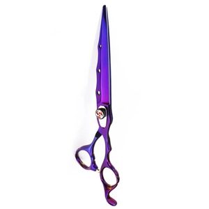Venta caliente Fancy 6 \ "Tijeras de peluquero de acero alemán Maquinilla de afeitar con bordes Herramientas de corte de cabello duraderas Cuchillas de acero inoxidable-Tijeras de belleza - Product Image 6
