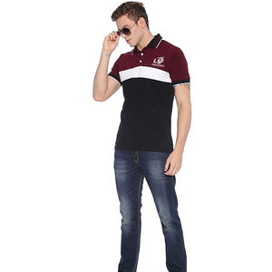 เสื้อโปโลผู้ชายสไตล์ยอดนิยมทำจากวัสดุผ้าใบคุณภาพสูงทำจากโรงงาน - Product Image 2