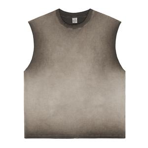2025 <b>Men</b> Tank Tops Summer Solid Color O-neck Sleeveless Streetwear <b>Vests</b> Breathable Stylish Casual <b>Men</b> Tank Top - Product Image 1