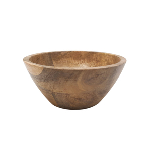 Bol de fruits de forme ronde en bois de nouvelle conception fini naturel pour la maison de table et les hôtels nourriture et collations bols de service faits à la main - Product Image 1