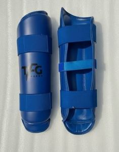 Protector de Espinilla de Taekwondo de Cuero Sintético con Logotipo Personalizado, de Alta Calidad, Ajustable, Ligero y Flexible para Uso Deportivo - Product Image 2