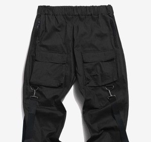 Ropa de calle de moda, pantalones Cargo, pantalones ajustados con múltiples bolsillos, suministro de fabricante OEM/ODM - Product Image 1