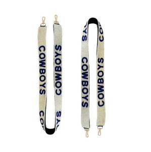 Correas de monedero de vaquero con cuentas a mano con estilo, tamaño personalizado, bandolera, cinturón con cuentas, correas de monedero a la venta desde la India - Product Image 1