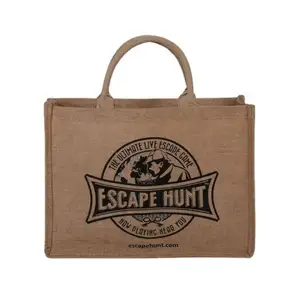 Fashion Jute Bag Personalized Eco-Friendly Custom Reusable Trendy And Sustainable Natural Jute Tote Bags For Sale