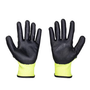 Gants de sécurité de haute qualité taille XL, robustes, en cuir de chèvre renforcé, avec insert en TPR, gants mécaniques en latex - Product Image 4
