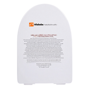 Tapa de inodoro HARO Lopata SoftClose blanca con bisagra de acero inoxidable C0102G - Product Image 3