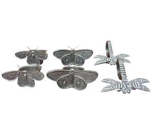 Servilletero de Metal de alta calidad, decoración sencilla y elegante, servilletero de Metal, servilleteros de mariposa para el hogar, reutilizables - Product Image 1