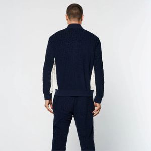 Stylish Athletic <b>Track</b> <b>Jacket</b> and Pants Set - Comfortable, High-Quality Fabric, Ideal for Sports and Casual Outfits - Product Image 5