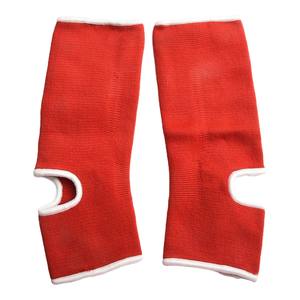Attelle de soutien de cheville en coton Chaussettes à talon ouvert Manchon de compression élastique pour Kickboxing Muay Thai Arts martiaux Boxe-Paire - Product Image 2