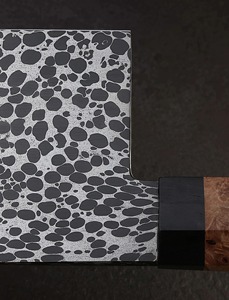 Couperet de chef abordable fait à la main en acier inoxydable gravure sur lame avec manche en résine couteau de couperet pour cuisine légumes et viande - Product Image 4