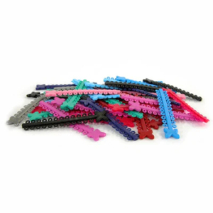Modules de ligature élastiques Morelli, couleurs assorties, 1000 pièces - Product Image 2