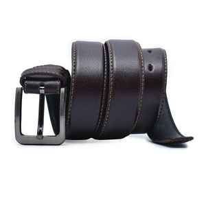 เข็มขัดหนังวัวแท้น้ำหนักเบาสำหรับผู้ชายเข็มขัดหนังวัวแท้น้ำหนักเบาออกแบบได้ตามต้องการ - Product Image 1
