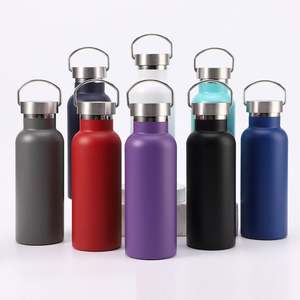 Botella Térmica de Acero Inoxidable 304 de Doble Pared y Boca Ancha de 1000 ml con Logotipo Personalizado, Aislada al Vacío, con Tapa y Asa - Product Image 2