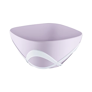 Bol à salade jetable écologique léger de 4,5 L de qualité supérieure pour un usage domestique et en restaurant, compatible lave-vaisselle, sans danger pour le contact alimentaire, en plastique - Product Image 1