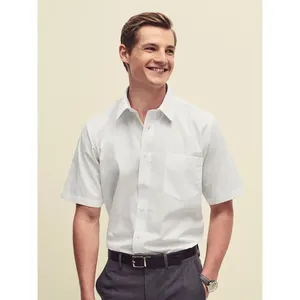 เสื้อโปโลโปรโมชั่นผ้าป๊อปลินแขนสั้นสำหรับองค์กร - Product Image 5