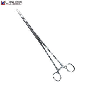 คีมคีลลี่แบบโค้งและตรง 2 ชิ้น ขนาด 8 นิ้ว ทำจากสแตนเลสสตีล พร้อมระบบล็อคแบบแมนนวล สำหรับการผ่าตัดและใช้ทางการแพทย์ - Product Image 5