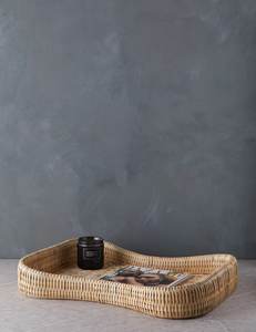 โรงงานเวียดนามขายส่งถาดเสิร์ฟหวายธรรมชาติสําหรับชุดชาตกแต่งบ้านถาดหวายทอสําหรับอาหารในราคาที่ดีที่สุด - Product Image 5