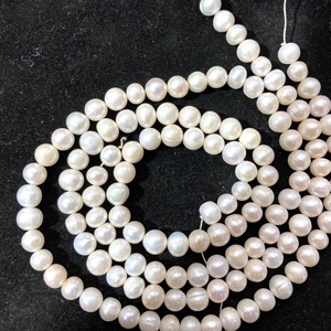 ไข่มุกน้ำจืดสีขาวธรรมชาติขนาด 6 มม. รูปทรงเม็ดข้าว ขายส่งโดยตรงจากโรงงานผลิตไข่มุกเลี้ยงออนไลน์ - Product Image 3