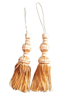 Vente chaude Or Bullion Glands pour Églises Or Borlas Con Bolitas Haute Qualité Fil Bullion Glands - Product Image 2