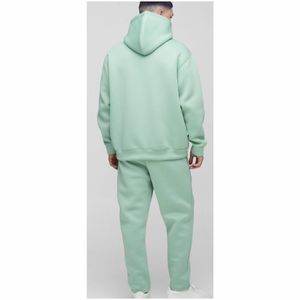 Survêtement sur mesure pour hommes Survêtement à capuche de qualité pour Jogging Conception d'impression solide en gros - Product Image 2