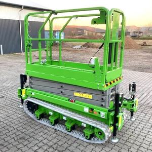 Plataforma Elevadora de Tijera Hidráulica sobre Orugas, Capacidad de 250 kg, Altura de Trabajo de 3 a 14 m - Product Image 1