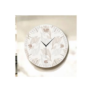 Colorful Print Patterned 50cm <b>Wooden</b> Silent Table <b>Wall</b> <b>Clock</b> Perfect Gift for Home Decor - Product Image 2