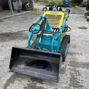 Minicargador barato CE EURO5 EPA, minicargador de orugas de rueda diésel con motor EPA, minicargador de oruga para todo terreno, envío gratuito - Product Image 1