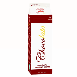 Fournisseur d'exportation vietnamien OEM/ODM Crème non laitière HALAL de haute qualité pour boulangerie, crème fouettée au chocolat mélangée, 1KG, prix attractif - Product Image 1