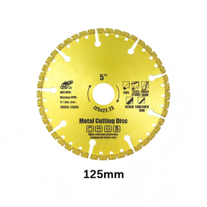 Оптовые алмазные отрезные круги для экстренной резки металла и нержавеющей стали диаметром 100 мм от производителя - Product Image 1