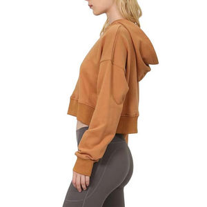 Sweat à capuche à manches longues avec logo personnalisé et sweats pour femmes 2026 - Product Image 2