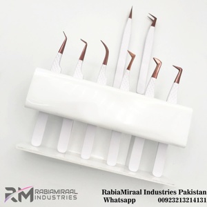 RMI ที่วางแหนบอะคริลิคแบบ6รูที่ยึดชั้นวางแหนบสไตล์ใหม่ขาตั้งสำหรับการต่อขนตาอุปกรณ์เสริม - Product Image 4