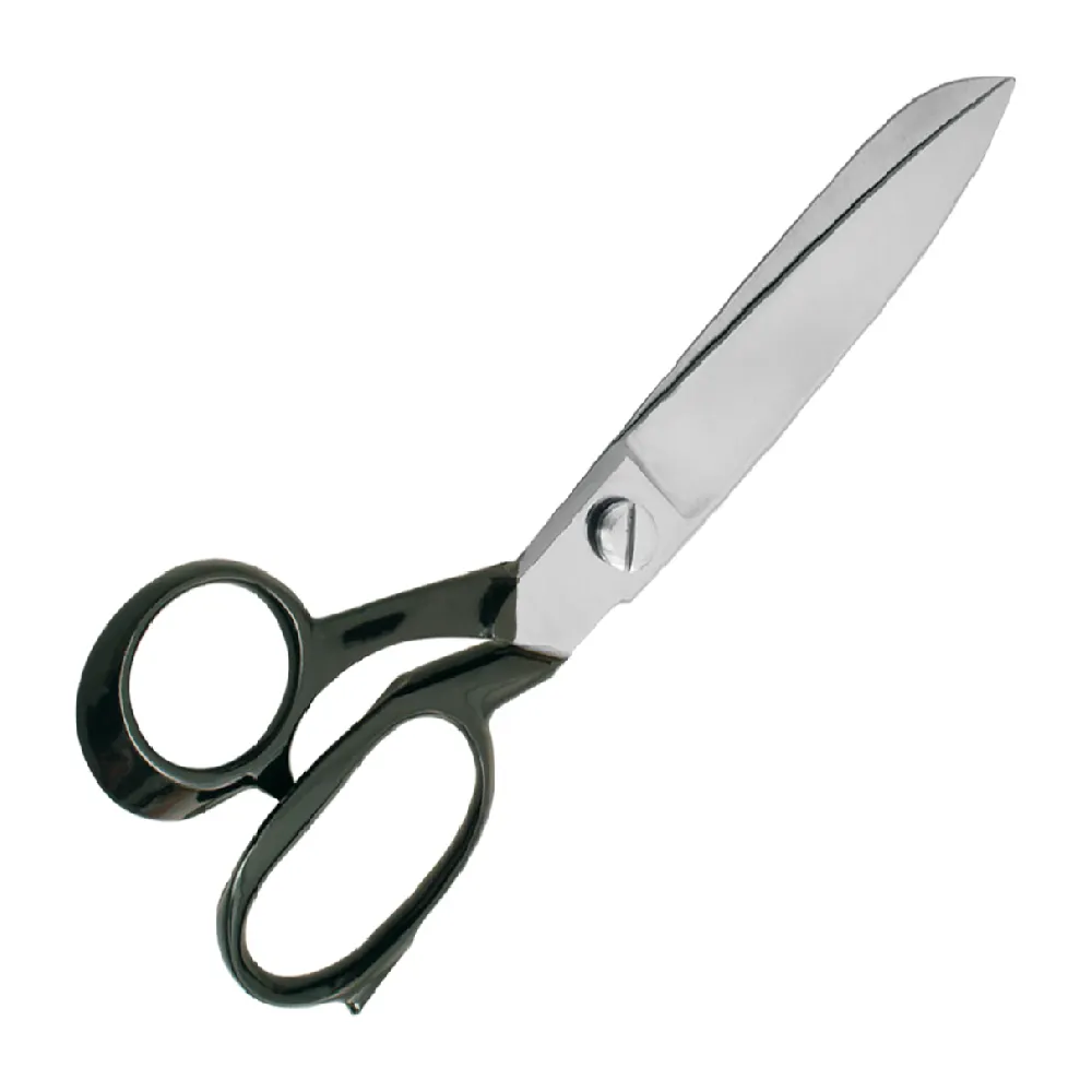 Industrial/Professional Tailor Shears Stainless Steel With Black Lacquered Handle