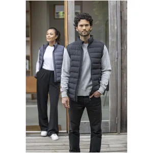 Gilet de pêche sans manches personnalisable Caltha en duvet durable pour merchandising - Product Image 3