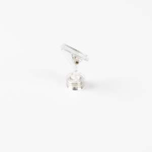 Magnete da soffitto trasparente con clip Ø16mm - Product Image 1