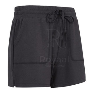 กางเกงขาสั้นผู้หญิงคุณภาพสูง ดีไซน์ทันสมัย สีพื้น ราคาส่ง ดีไซน์ใหม่ - Product Image 2