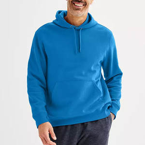 Sudadera con capucha de lana Ultra suave Color gris claro Tamaño Color sólido Fleece Hombres Mujeres Manga larga Suelta Casual Jerseys Sudadera con capucha - Product Image 3