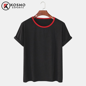 เสื้อยืดผู้ชายผ้าคอตตอน100% ขนาดใหญ่ออกแบบได้ตามต้องการแห้งเร็วระบายอากาศได้ดีคอกลมแขนสั้นคุณภาพสูงติดหน้าจอ - Product Image 6