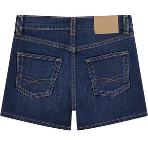 Pantalones Cortos Vaqueros Vintage Rectos de Verano para Mujer, de Cintura Media, con Cuatro Bolsillos, Estilo Casual, Lavado Ácido, Personalizables con Logotipo, OEM, ¡Venta Caliente! - Product Image 2