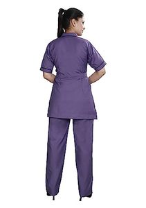 Conjuntos de uniforme médico para mujeres, ropa de diseño superior, elegante, bajo pedido mínimo, cómoda, para la salud, Tops de enfermería, trajes exfoliantes - Product Image 5