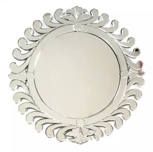 Nuevo espejo de pared de forma ovalada estilo único aspecto Vintage montaje en pared decorativo para el hogar Hotel dormitorio sala de estar uso espejo de pared - Product Image 6