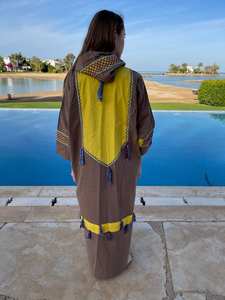 2025 nouveauté Kimonos dames bohème broderie plage longue Robe haute qualité taille libre Kimonos dames - Product Image 3